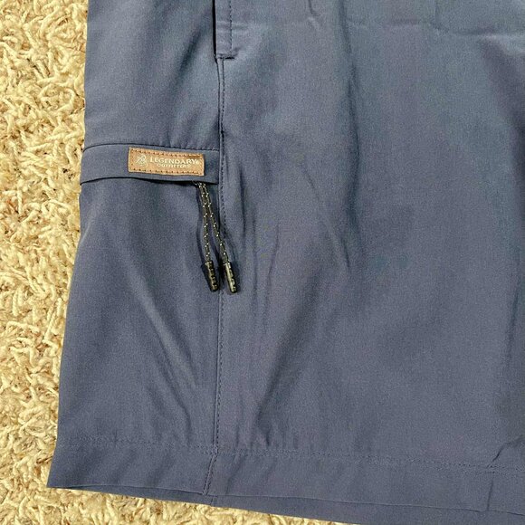 Legendary Outfitters Men’s Cargo Tech Shorts Navy, Size 36 (New) - Picture 7 of 12